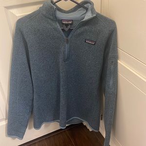 Blue halfzip Patagonia